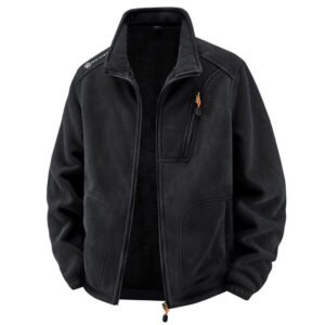 Men's Warm With Velvet Padded Jacket Loose Casual Jacket