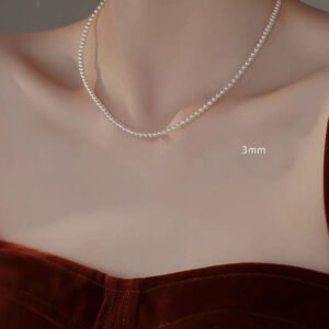 Light Luxury Niche Pearl Collarbone Chain Can Be Stacked And Worn