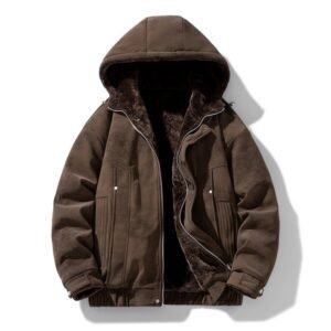 Men's Hooded Thickened Warm Casual Jacket
