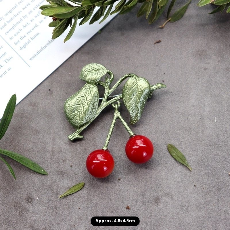 Retro Mori Style Plant Elegant Graceful Pearl Brooch - Image 7