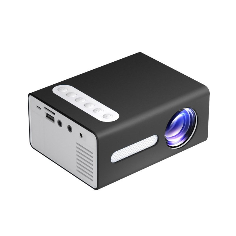 Home Office T300 Projector 1080P Miniature Mini Projector - Image 2