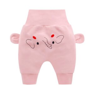 Big pp baby high waist belly protection pants