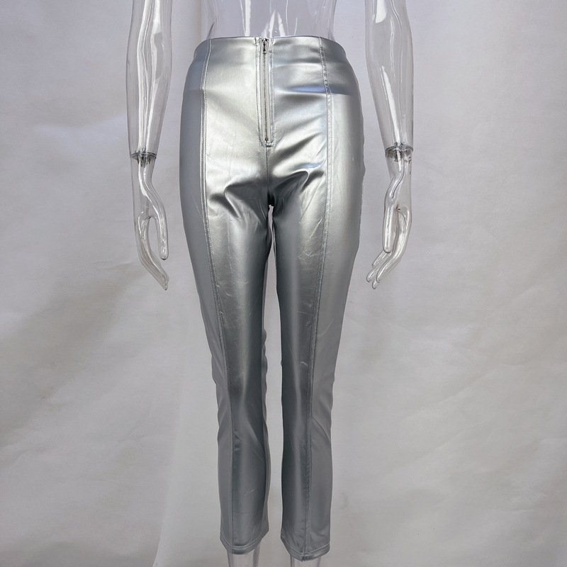 Women's Fashion High Waist Hip Lift Tight Trousers - Image 7