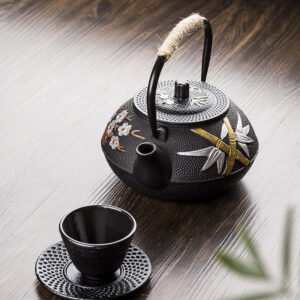 Japanese cast iron teapot