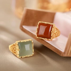 Women's Simple Retro Elegant Opening Ring