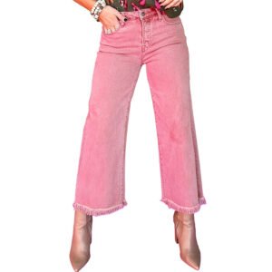 European And American Leisure Versatile High Waist Zipper Jeans