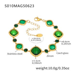 18k Gold-Plated Summer Beach-Style Light-Luxury Anklet Foot Jewelry