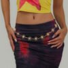 Fashion SUNFLOWER Waist Chain Female Special-interest Design