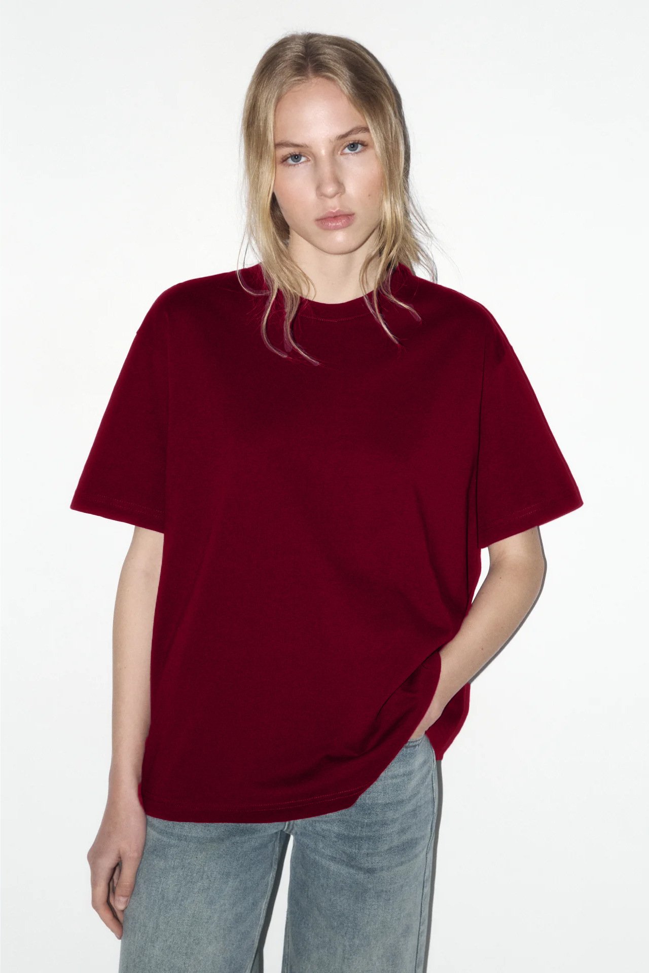 Arrival Cotton Crew-Neck Solid-Color Versatile T-Shirt - Image 8