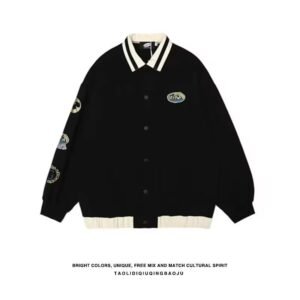 Street Couple Patchwork Jacket Women