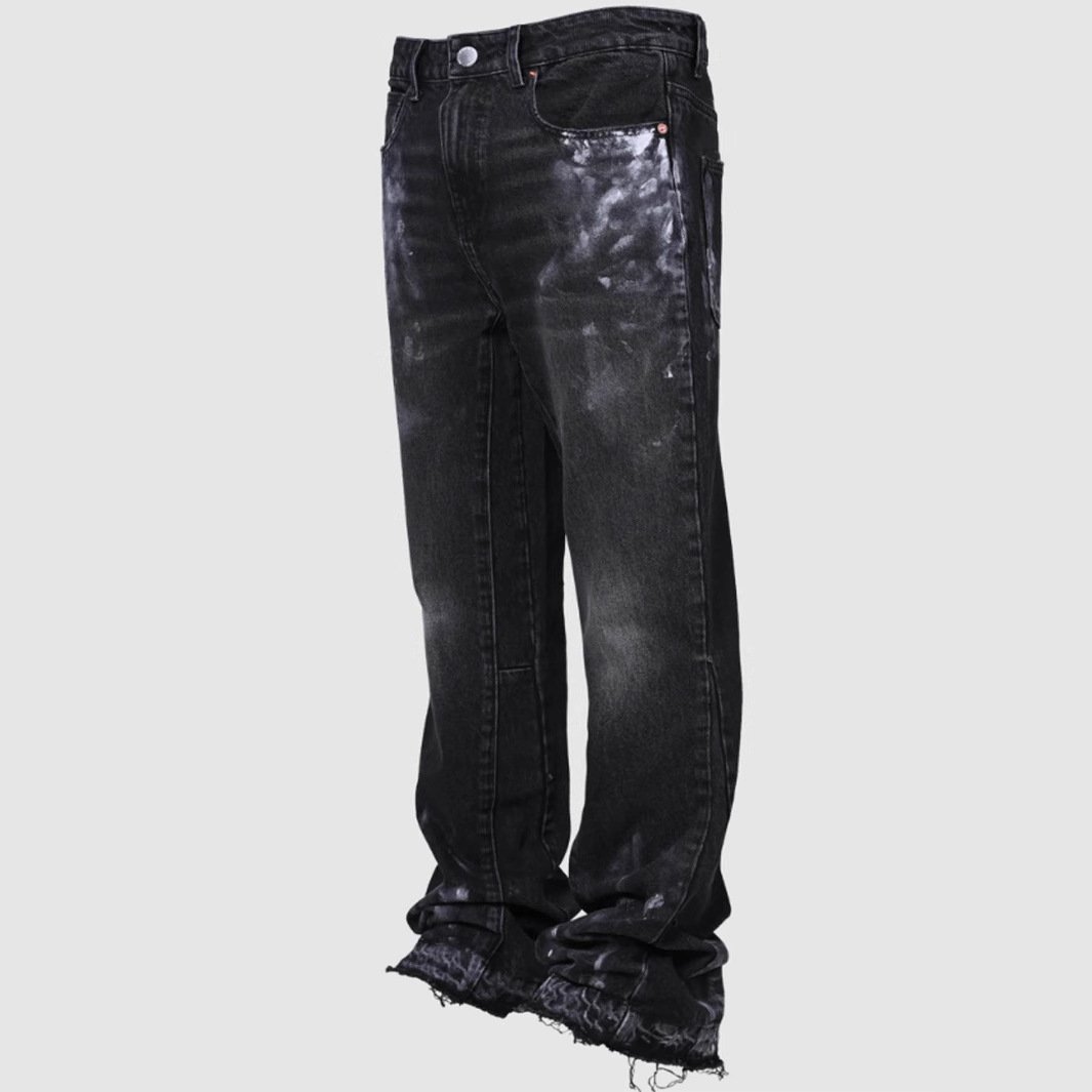 Men's Straight-leg Denim Pants Street Style - Image 7