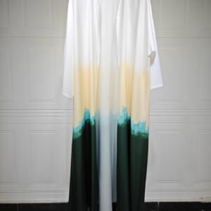 Muslim Clothing Coat Tie-dyed Cloak