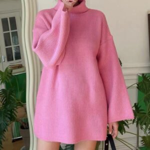 Women's High Neck Sweater