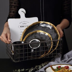 Nordic Dish Plate Household Wholesale Ceramic Tableware