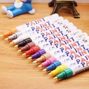 Colorful Waterproof Pen Car Tyre Tire Tread CD Metal Permanent Paint
