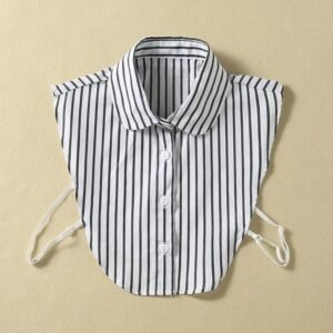 Detachable Collar Versatile Shirt With Separate Collar Trim Faux Collar Autumn Winter Fashion Versatile