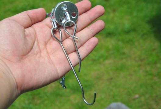Compatible with Apple, Camping outdoor campfire tripod hanging pot picnic fire bracket aluminum alloy tripod camping supplies - Image 8