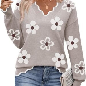 Lightweight Rib-knit Pullover Casual Top