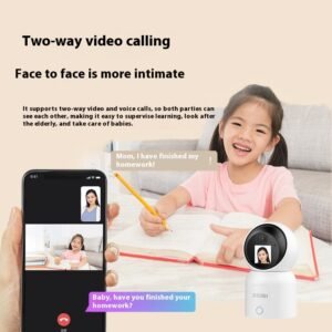 Zhou Shi Wireless Wifi HD Indoor Home Camera Intelligent Security Monitoring Remote Large Screen AI Gesture Recognition