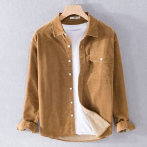Casual Loose Long-sleeved Shirt For Men