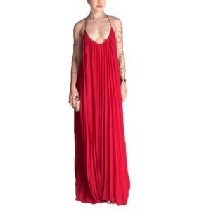 Slimming Figure-flattering Dress Fashionable And Minimalist Long Skirt