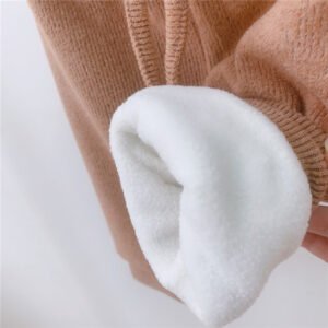 Children's Casual Pants Plus Cashmere Autumn And Winter Clothes