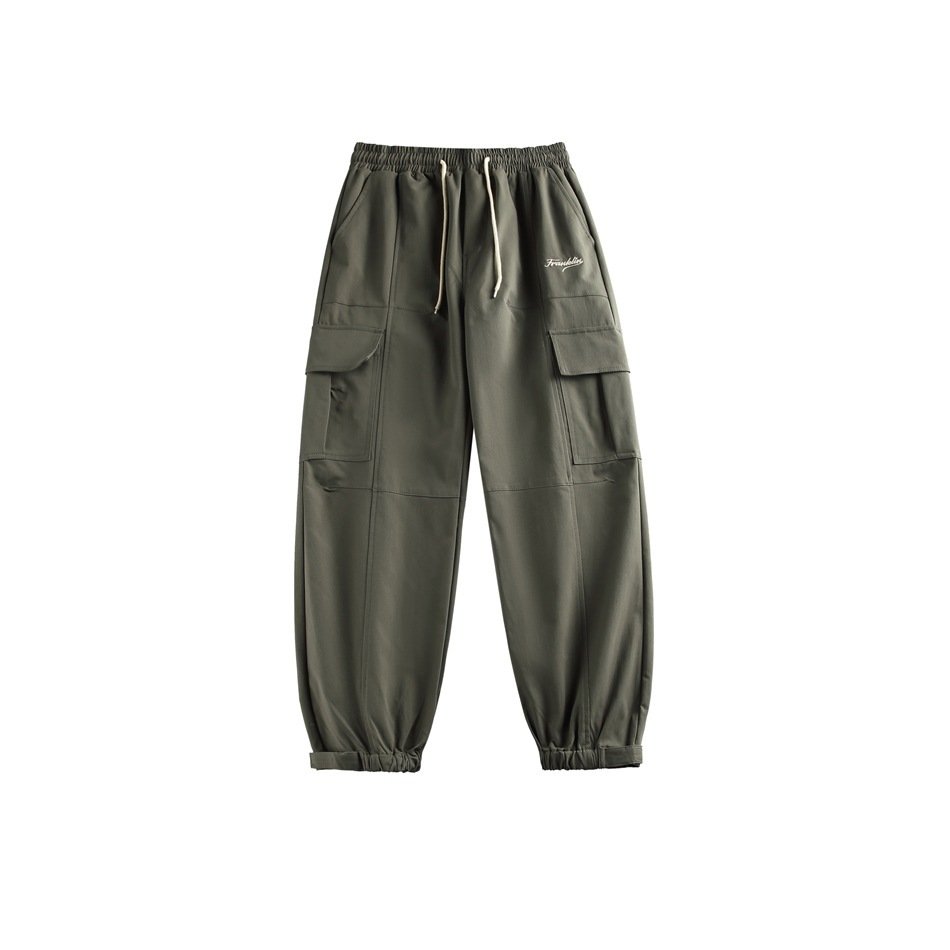 Autumn Outdoor Retro Pocket Overalls Men's Loose Straight Casual - Image 6