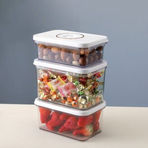 Household Transparent Fruit And Vegetable Storage Box