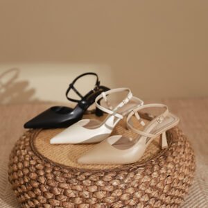 Spring Women's Sandals Women's Fashion Pointed High Heels