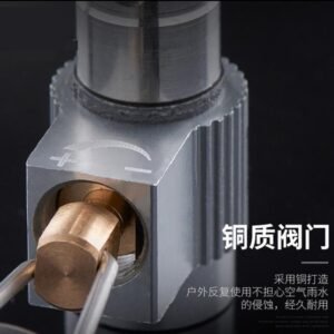 Portable Folding Mini Camping Stove Outdoor Gas Stove Survival Furnace Stove 3000W Pocket Picnic Cooking Gas