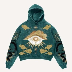 Fashion Casual Printed Polyester Sweater