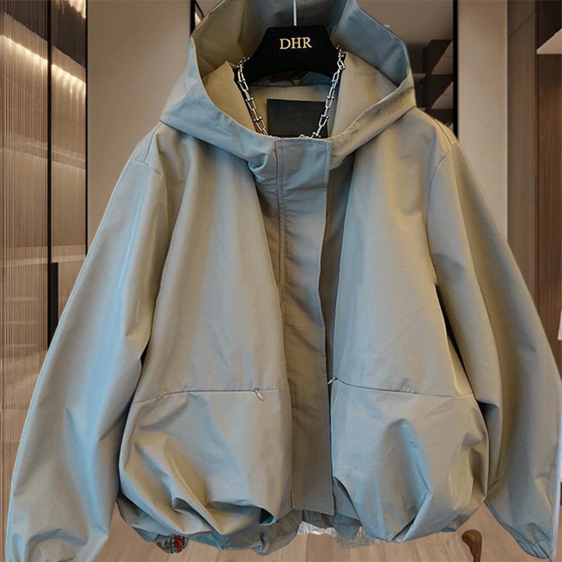 All-matching Bud Leisure Windproof Coat For Women - Image 2