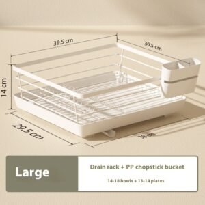 Large Capacity Household Countertop Commodity Shelf