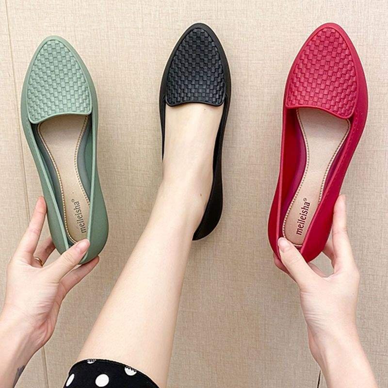 Baotou Sandals Women Summer Fashion Outdoor Anti-slip Flat Crystal - Image 2