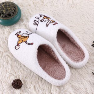 Warm Non Slip Fluffy Slippers