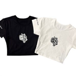 Running Fitness And Yoga Short-Style High-Stretch Quick-Drying Printed T-Shirt