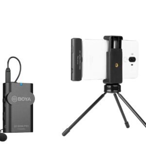 WM4PRO K3 Lavalier 2.4G Mini Mobile Phone Wireless Recording Microphone