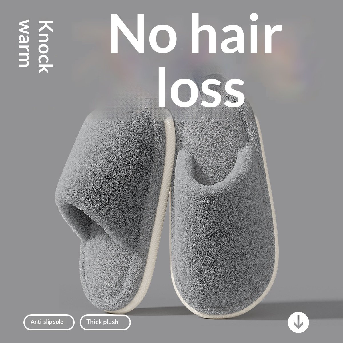 Indoor Non-slip Warm Shoes For Home Use - Image 10