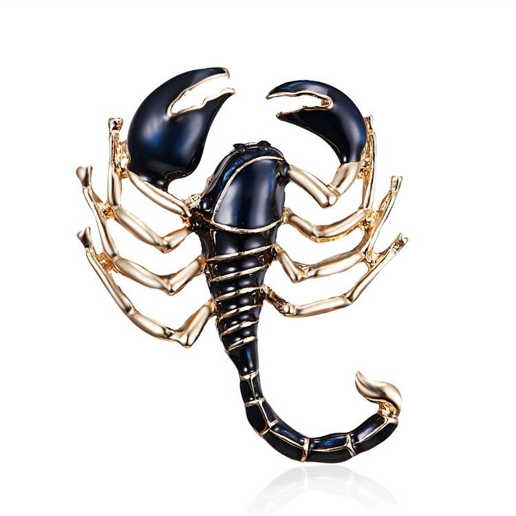 Scorpion Painting Oil Animal Brooch Personality Insect - Image 8