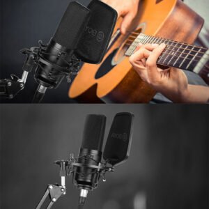 Condenser microphone large diaphragm K song computer