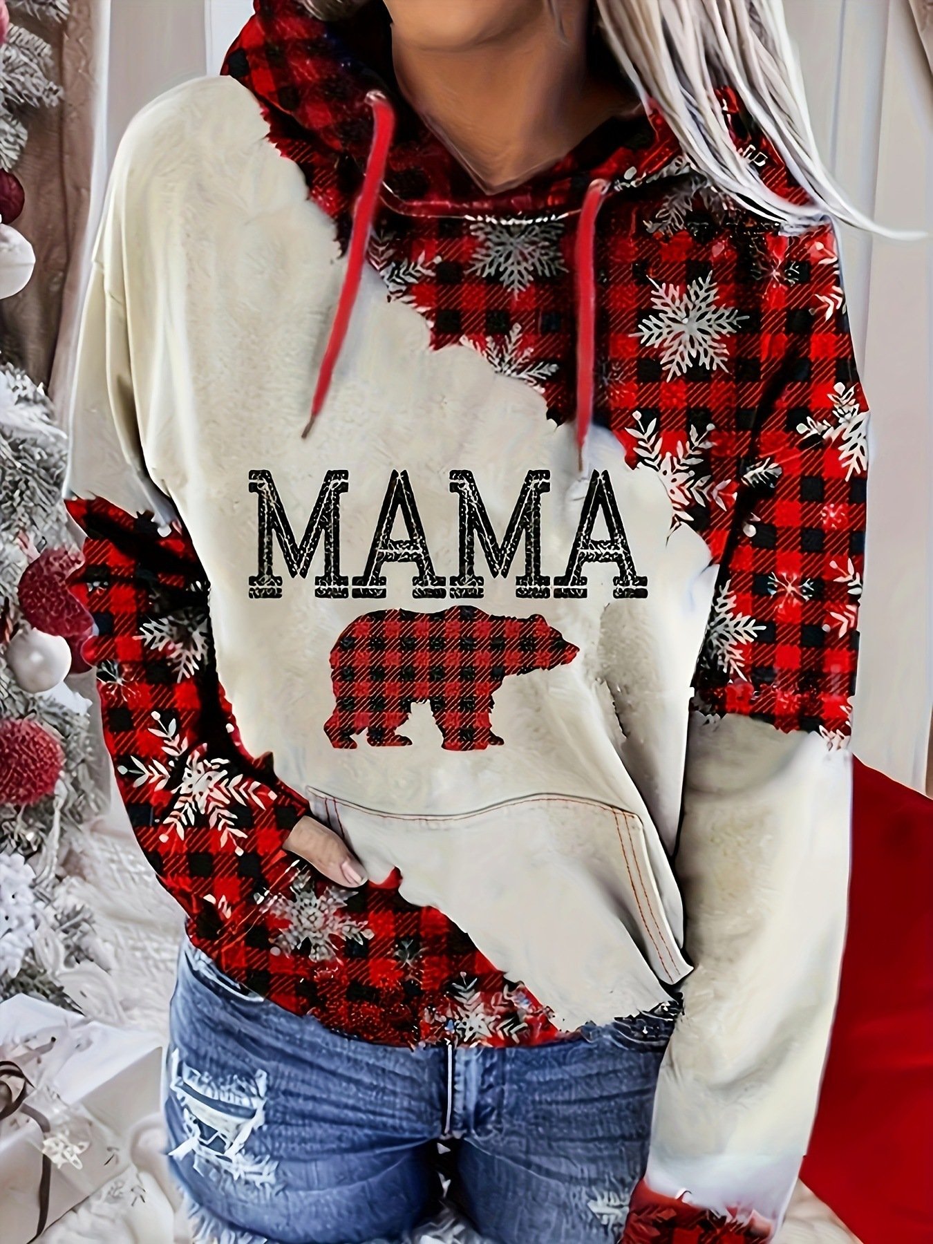 3D Digital-Print Casual Streetwear Womens Pullover Hoodie - Image 9