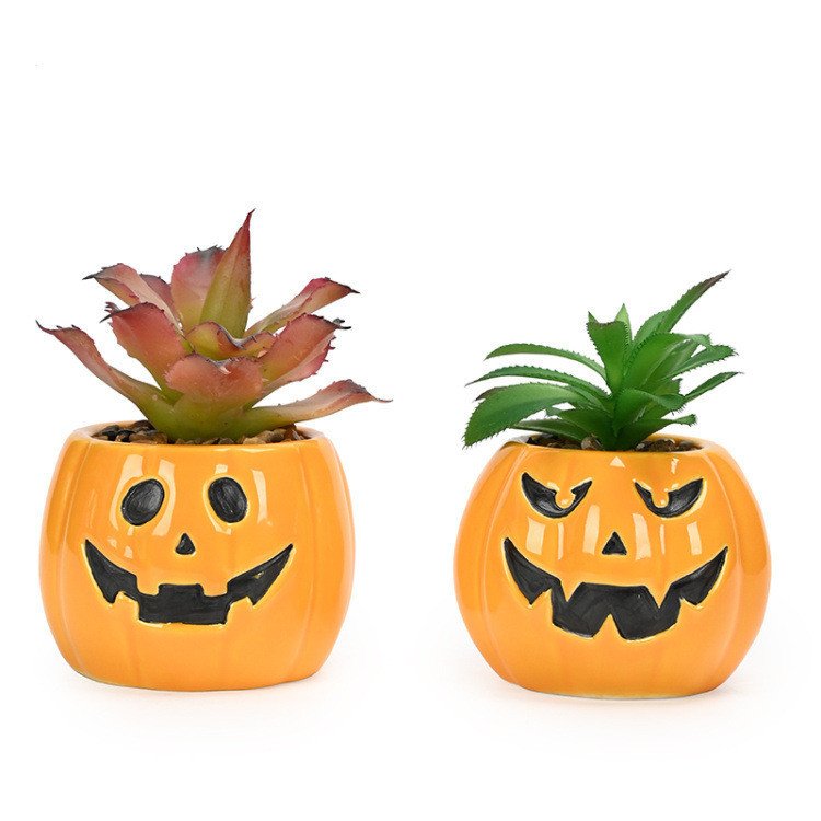 Halloween Succulent Flower Pot Ceramic Flower Pot Aromatherapy - Image 9
