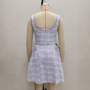 Womens French-style Sophisticated Socialite Chanel-inspired Dress