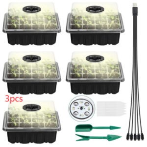 12 Well Seedling Pot With Lamp