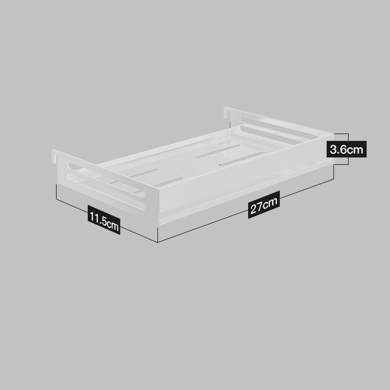 Stainless Steel Kitchen Wall Mounted Kitchen Storage Rack Hole Plate - Image 10