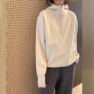 Women's American-style Double-sided Coral Fleece Hoodie