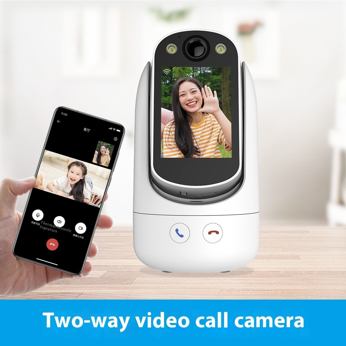 C20 Two-way Video Call Surveillance Camera Intelligence - Image 4