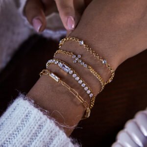 Stainless Steel Bracelet High-end Feel