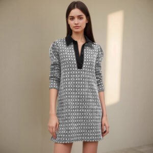 French-style Elegant Knit Dress
