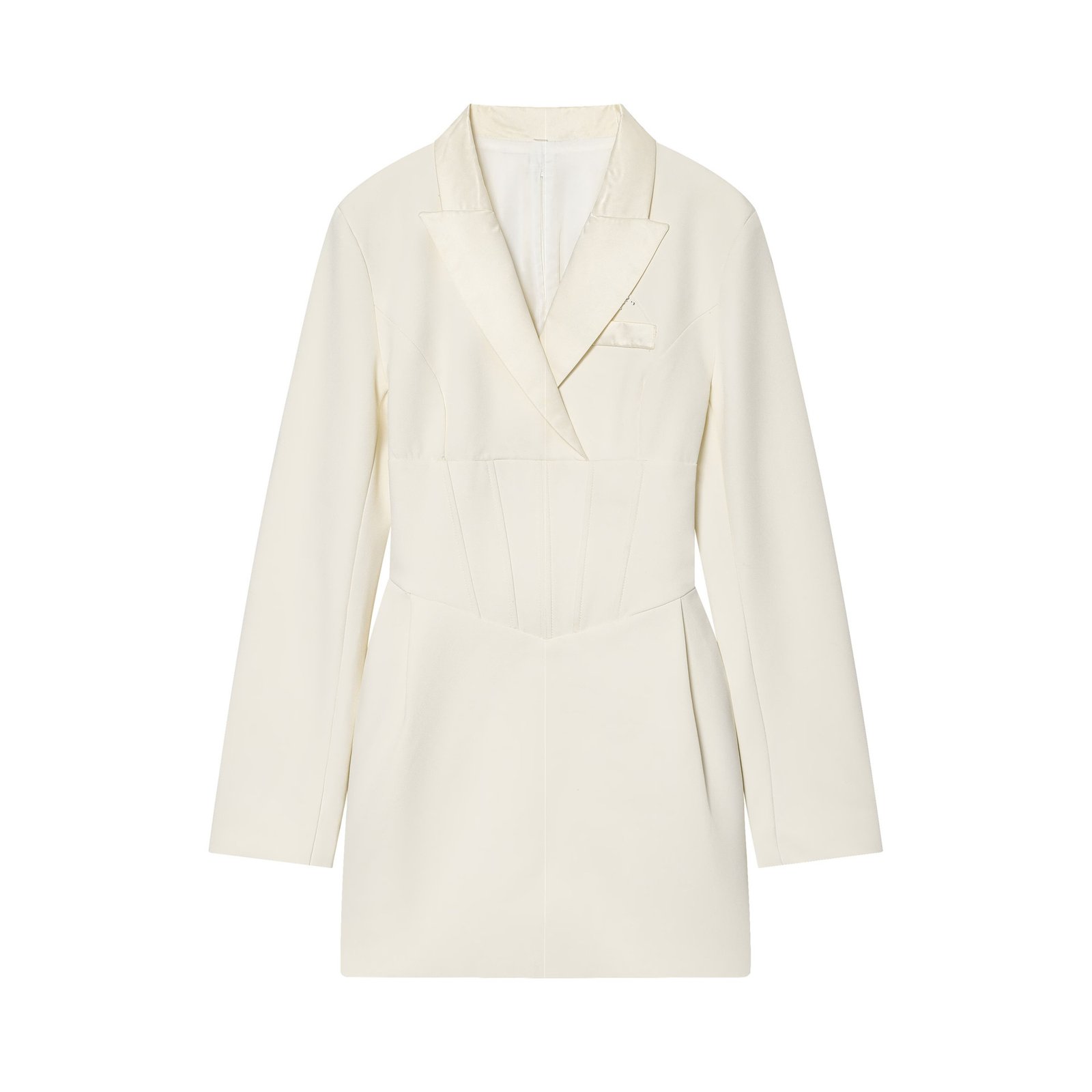 European And American-style Fashion Coat With A Diamond-embellished Suit Skirt - Image 6
